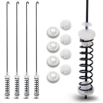 4Pcs Washer Suspension Rod Kit Replaces For Amana NTW4605EW0 NTW4516FW1 NTW4516FW2 NTW4516FW3 Washer