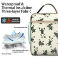 thumbnail image 2 of Green Frog Insulated Lunch Box Women Reusable Lunch Tote Bag with Water Bottle Holder Lunch Box Containers Work Camping, 2 of 5