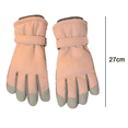 thumbnail image 2 of Guantes de nieve de invierno Forro polar de esquí impermeable Guantes cálidos a prueba de viento Adepaton CPB-US-XD410-1, 2 of 5