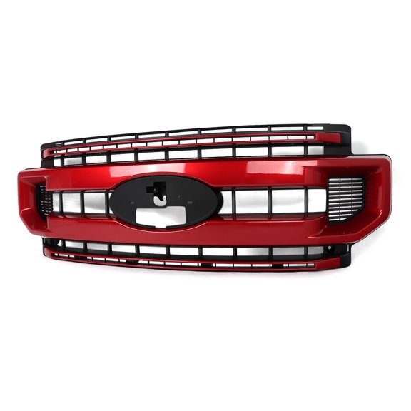 Rapid Red XLT Style Front Grille Grill For 2020-2022 Ford F250 F350 F450 Super Duty