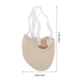 thumbnail image 2 of Zapato de baile elástico de media suela para mujer, ejercicio suave, zapatos de gimnasia rítmica, zapatillas, zapatos antideslizantes para danza del vientre para adultos (color de piel, S), 2 of 7