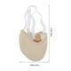 thumbnail image 3 of Zapato de baile elástico de media suela para mujer, ejercicio suave, zapatos de gimnasia rítmica, zapatillas, zapatos antideslizantes para danza del vientre para adultos (color de piel, S), 3 of 5