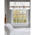 thumbnail image 3 of Bird Window Valances for Kitchen, Row Of Birds Vintage Watercolor Rod Pocket Valances Windows Treatments Curtains for Living Room Bathroom Bedroom Decoration 42" x 12", 3 of 9