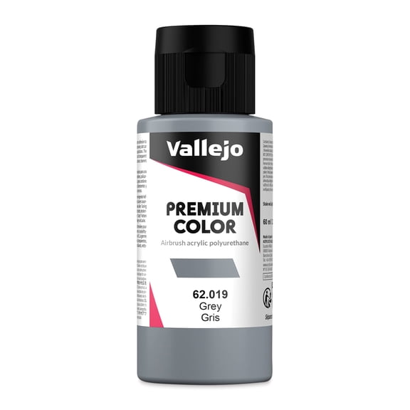 Vallejo Premium Airbrush Colors - 60 ml, Grey