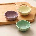 thumbnail image 2 of Easy Clean Dishwasher Safe Ceramic Ramekins For Individual Portions, Non-Stick Surface Vibrant Colors Oven Safe Porcelain Bakeware, 6 Vibrant Colors (4 Different Shapes), 2 of 5