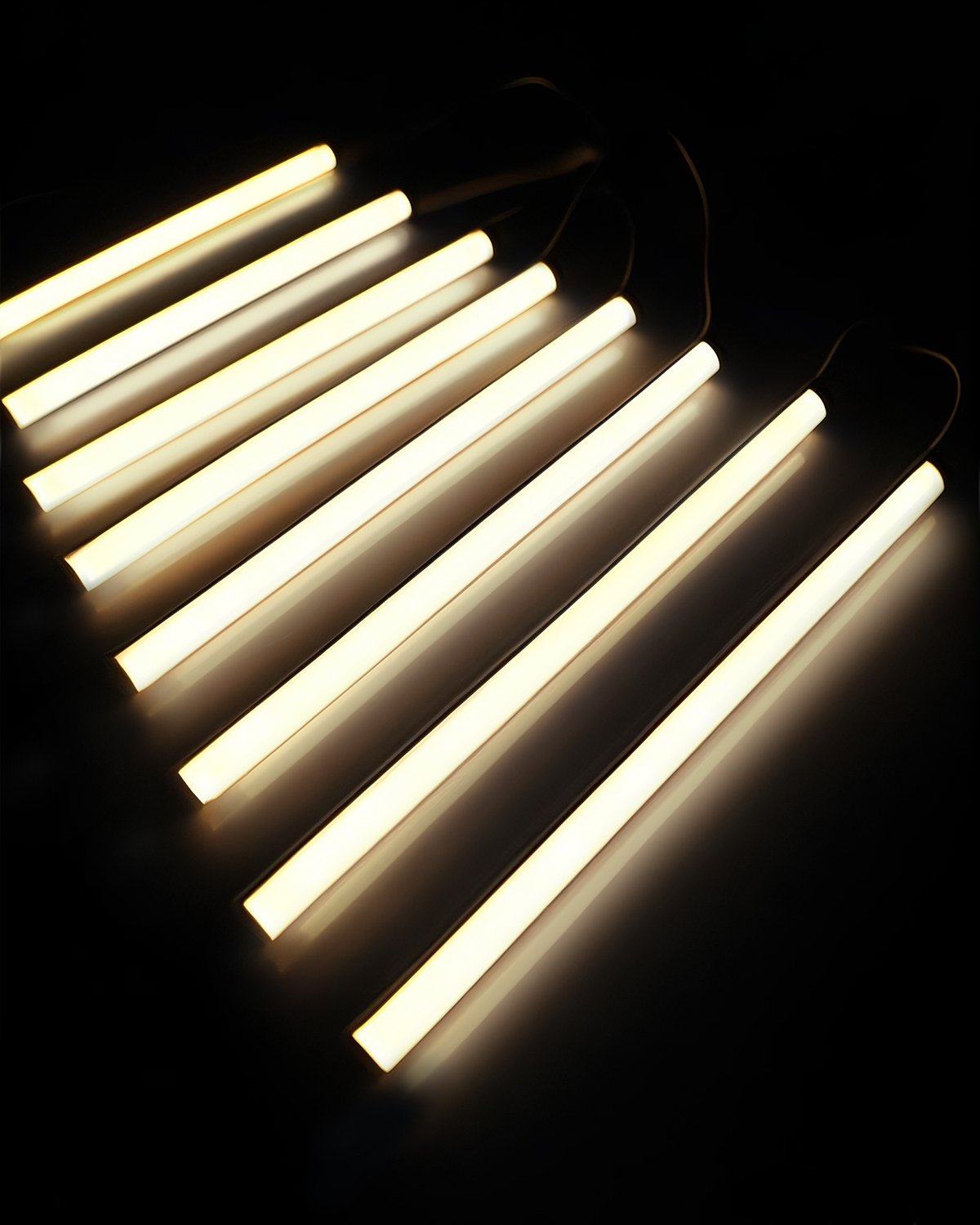 Cefrank 12" Dimmable LED Under-Cabinet Lights, 1200 lm, 6000K, 4 Count