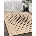 thumbnail image 3 of Ahgly Company Machine Washable Indoor Round Transitional Bronze Brown Area Rugs, 7' Round, 3 of 7
