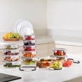 thumbnail image 3 of Sorbus Glass Food Storage Airtight Containers Set of 14 with Lids (28 Pcs), 3 of 7