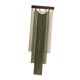 thumbnail image 2 of Tapiz de macramé para colgar en la pared, decoración de pared, adorno para el hogar, tapiz tejido verde, 2 of 9