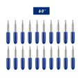 thumbnail image 1 of HLONK 20 Pcs 60 Degrees Replacement Blades for Roland for Plotter Cutter Blade, 1 of 7