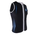 thumbnail image 4 of Luwecf Men's Neoprene Wetsuit Vest Front Zipper 3mm Surf Surfing Black L, 4 of 9