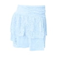 thumbnail image 6 of Skirts for Women Skirt Category Lace Tiered Skirt For Everyday Wear With Flirty Ruffle And Elegant A Line Blue S, 6 of 6