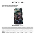 thumbnail image 4 of Sikiie Forest Mushroom Skull Basketball Jersey Reversible Men's Mesh Athletic Sports Shirts Training Practice S-4XLLarge, 4 of 6
