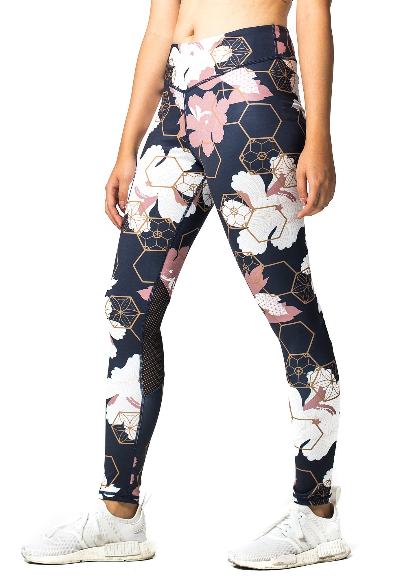 Figur Activ Figur Activ Full Length Yoga Legging with Multi Prints