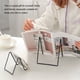 thumbnail image 4 of Estante de hierro para manualidades, práctico soporte multiusos de estilo Simple para libros, soporte de exhibición, estante exquisito para Almacenamiento y organización del hogar Negro Pequeña Yuarrent HA011640-02, 4 of 6