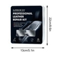 thumbnail image 3 of LSLJS Car Leather Repair Cream Repair Cream Sofa Leather Restoration Kit Sofa Leather Restorative Brown Car Seats Boots Cream Leather Restoration for Upholstery, Repair Pigment, 3 of 9