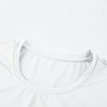 thumbnail image 4 of Coorders George Men's Quick-Dry Moisture-Wicking T-Shirt，Gym Training & Outdoor Hiking Shirt with 4-Way Stretch , White, L, 4 of 6