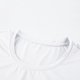 thumbnail image 4 of Camisetas Elvqul de Caballero Blanco Manga Corta Liso Playa Cuello Redondo Gym, 4 of 6