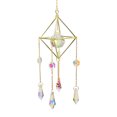 thumbnail image 1 of Cristal de cristal estrella Moon SunCatcher colgando perlas de cristal para el ornamento de la joyería, 1 of 6