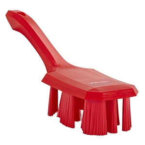 

Vikan UST Short Handle Scrubbing Brush- Stiff - Red (1 Unit)