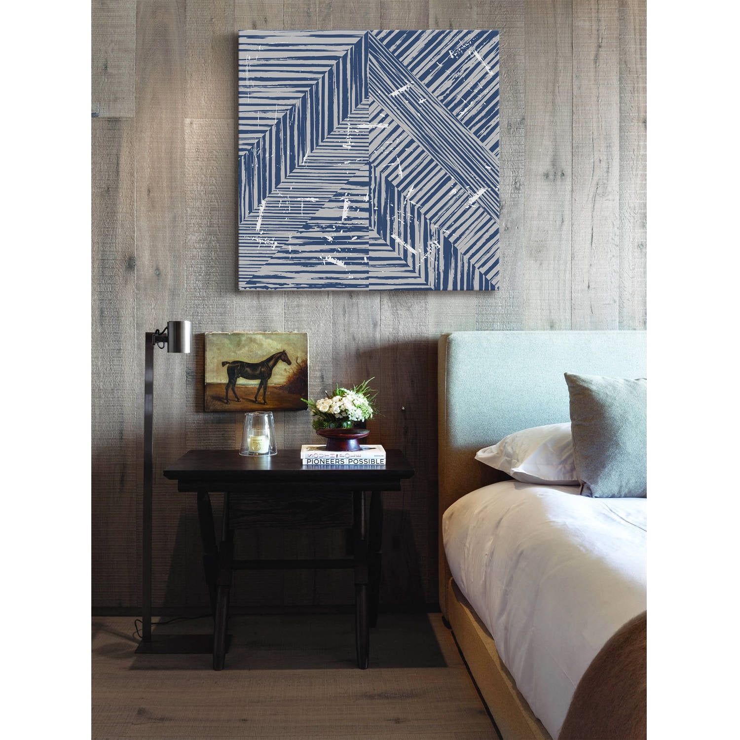 "Absentminded" Painting Print on Wrapped Canvas