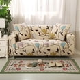 thumbnail image 1 of Slipcover, Machine Washable Soft Sofa Cover Set Easy To Install  For Household Use For Living Room Office Hotel, 1 of 8