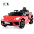 thumbnail image 1 of Costway 12V Electric Kids Ride On Car with Remote Control Wireless Connection Lights Red, 1 of 10