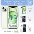 thumbnail image 3 of Reemplazo de vidrio trasero ZNZHKR para iPhone 15 de 6.1 pulgadas, verde, 3 of 7