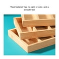 thumbnail image 4 of maskred Impact-resistant Storage Box With Scratch-proof Wood Glasses Box Organizer Glasses Display Tray Home Storage 4 Slots 1Set, 4 of 6