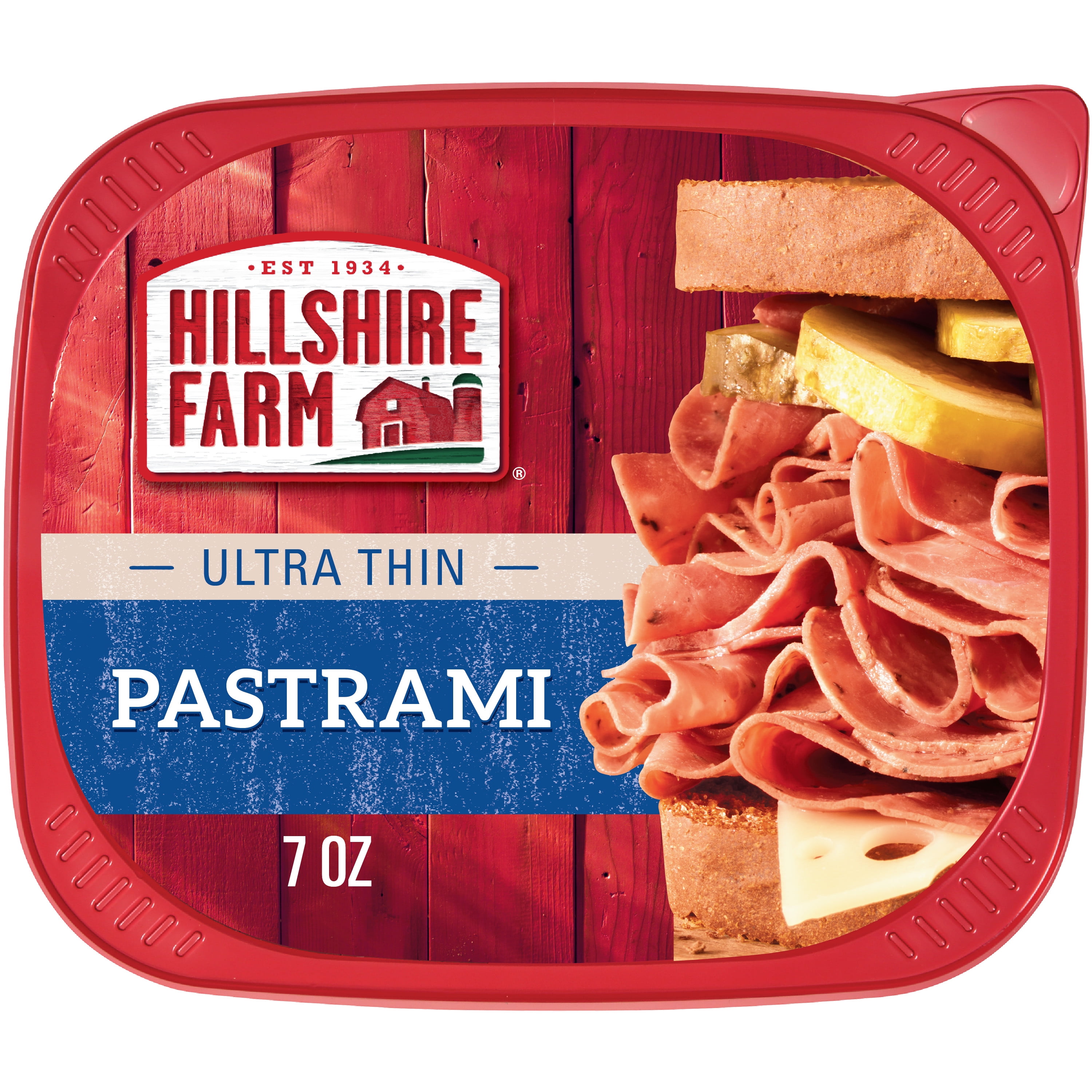 Hillshire Farm Sliced Pastrami Deli Lunch Meat, 7 oz