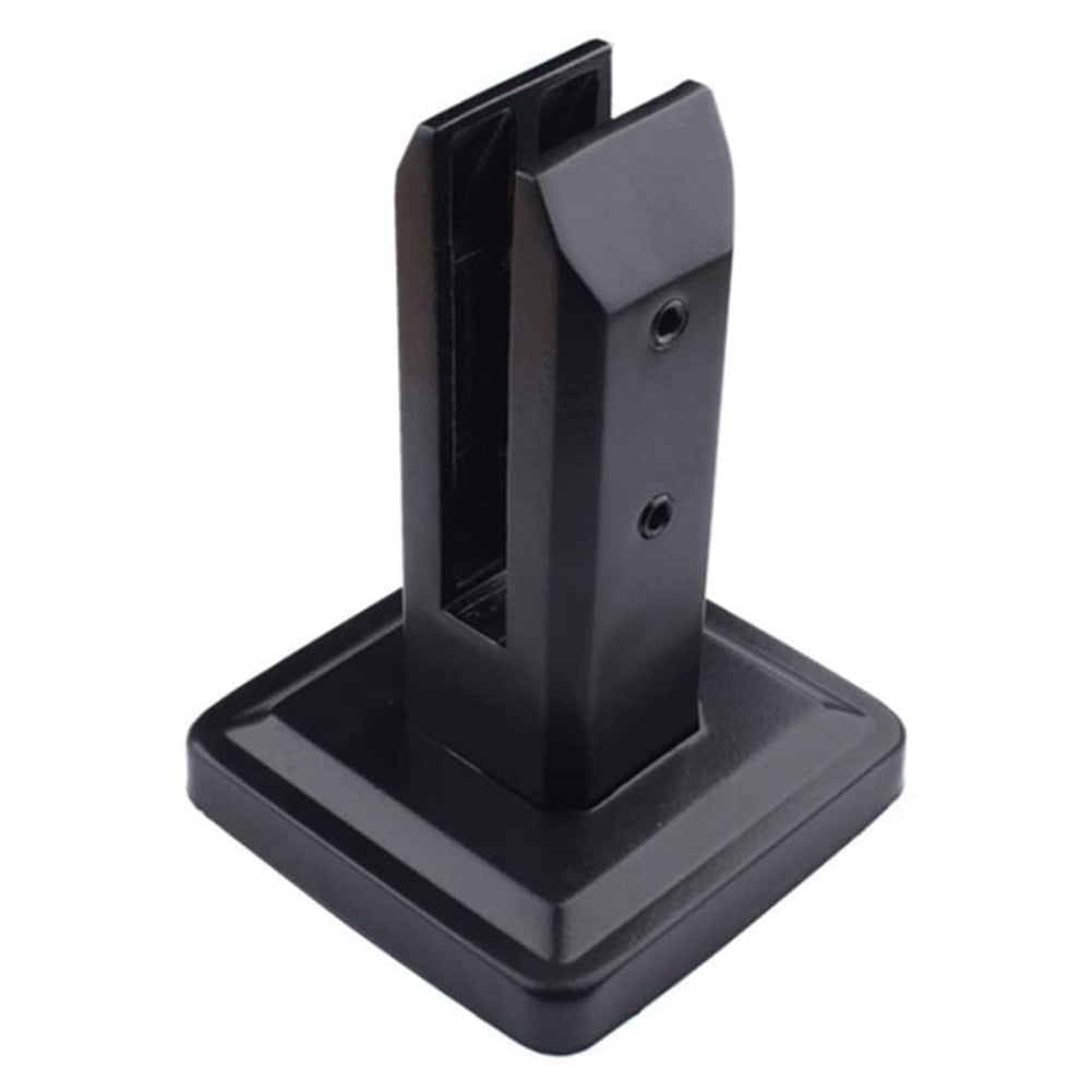 Stainless Steel Glass Clamp Square Stairs Post Glass Clamp Glass