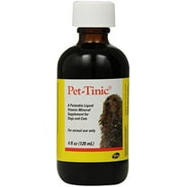 Pfizer Animal Pet-Tinic Vitamin-Mineral Supplement for Dogs and Cats, 4-Ounce by Pfizer Animal