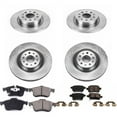 thumbnail image 3 of PowerStop Front and Rear Stock Replacement Brake Pad and Rotor Kit Fits: FIAT Select Models KOE6839, 3 of 8