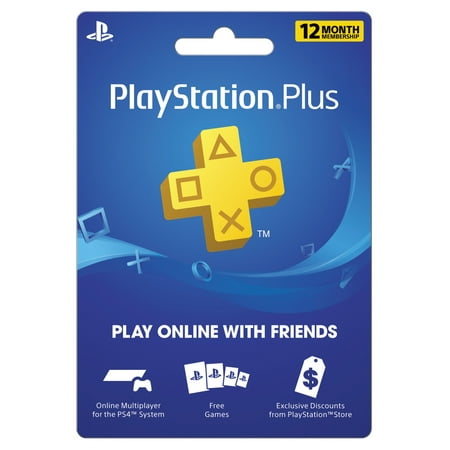 Sony PlayStation Plus 12 Month Subscription [Digital Download]