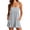 #H-Gray, variant on Women's Rompers with Pockets Spaghetti Strap Casual Summer One Piece Athletic Lounge Jumpsuits,Brown,Size S