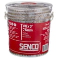 thumbnail image 1 of Tornillo Senco DuraSpin 08F300Y #8 x 3 pulgadas, madera a madera, 800 quilates, 1 of 4