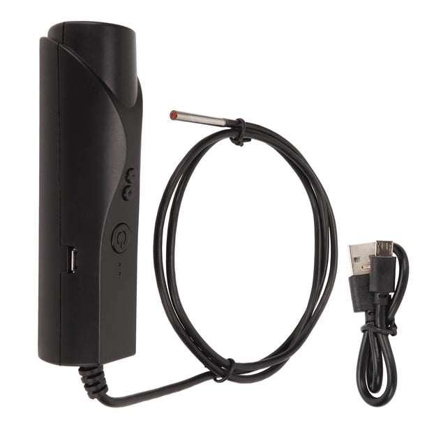 Endoscopio de motor automático WiFi de 3,9 mm, cámara de inspección de boroscopio inalámbrica 1080P para Android e iOS, 3 metros