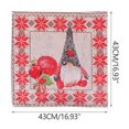 thumbnail image 2 of Hot6sl Ofertas de La Semana Funda de Almohada de Muñeco Sin Rostro de Papá Noel, Funda de Almohada de Lino para Sofá Navideño, Funda de Almohada para Cojín de Coche, 2 of 3