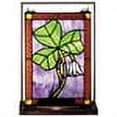 thumbnail image 2 of Meyda Tiffany 50036 Solid Brass Tiffany 1 Light Up Lighting Accent Table Lamp From The, 2 of 2
