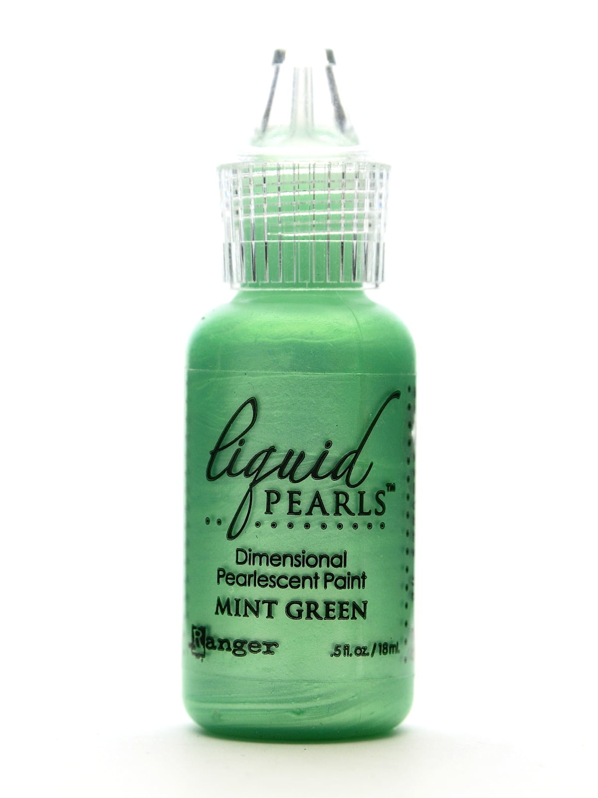 Liquid Pearls Pearlescent Paint mint green, 0.5 oz., bottle (pack of 8)