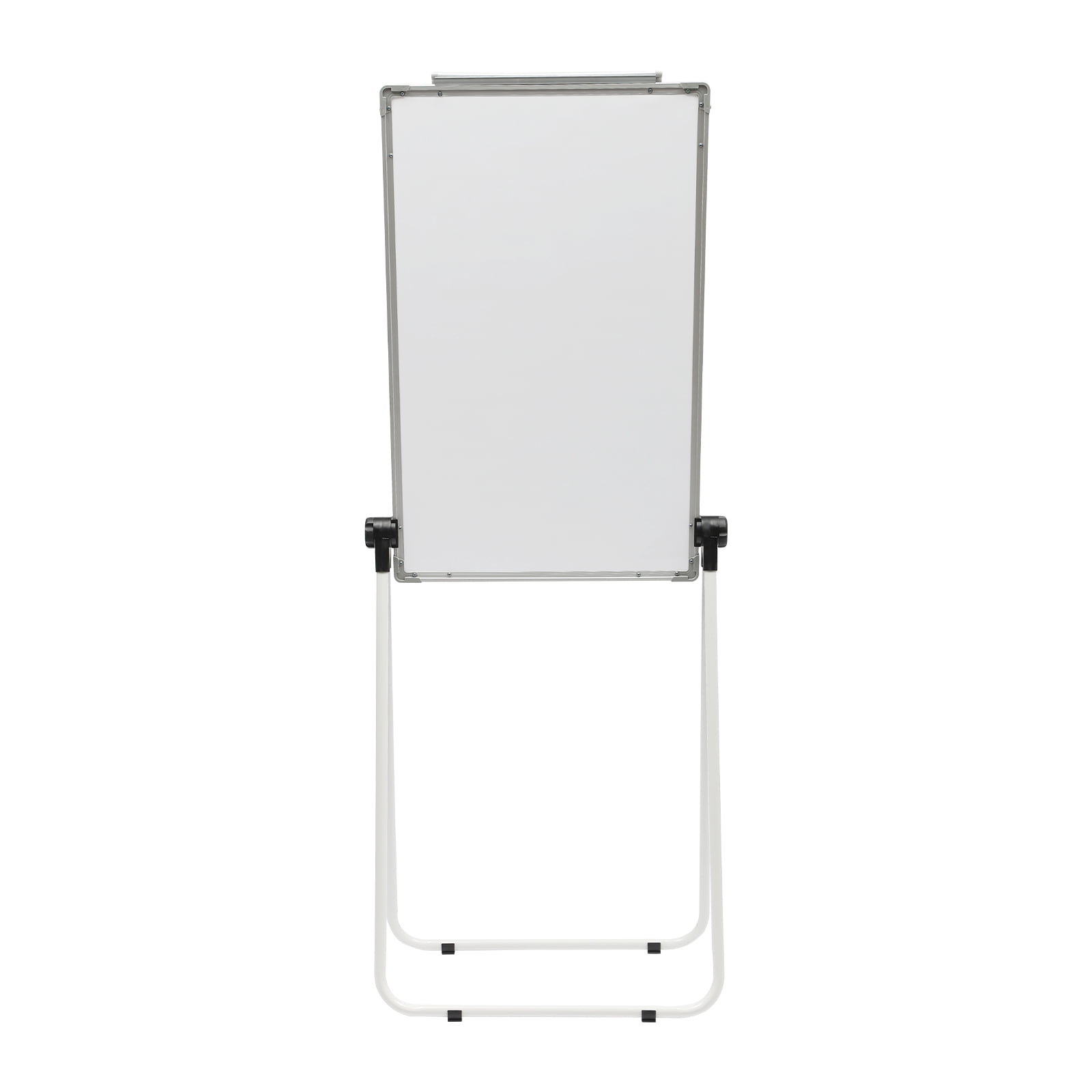 39.37-66.93in Adjustable Height Stand White Board Double Sided Magnetic Dry Erase Board Portable Whiteboard