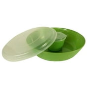 Mainstays Liberty Chip and Dip Bowl Set with Lids
