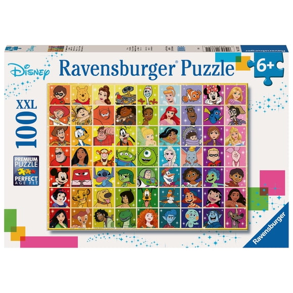 Ravensburger 100-Piece Disney Color Palette Jigsaw Puzzle