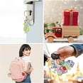 thumbnail image 5 of 8pcs Diamond Painting Keychain Kit Mini Cake DIY 5D Sparkling Rhinestone Pendant Craft Set Perfectly Suited for Bags, Keys, or Gift Making, 5 of 7