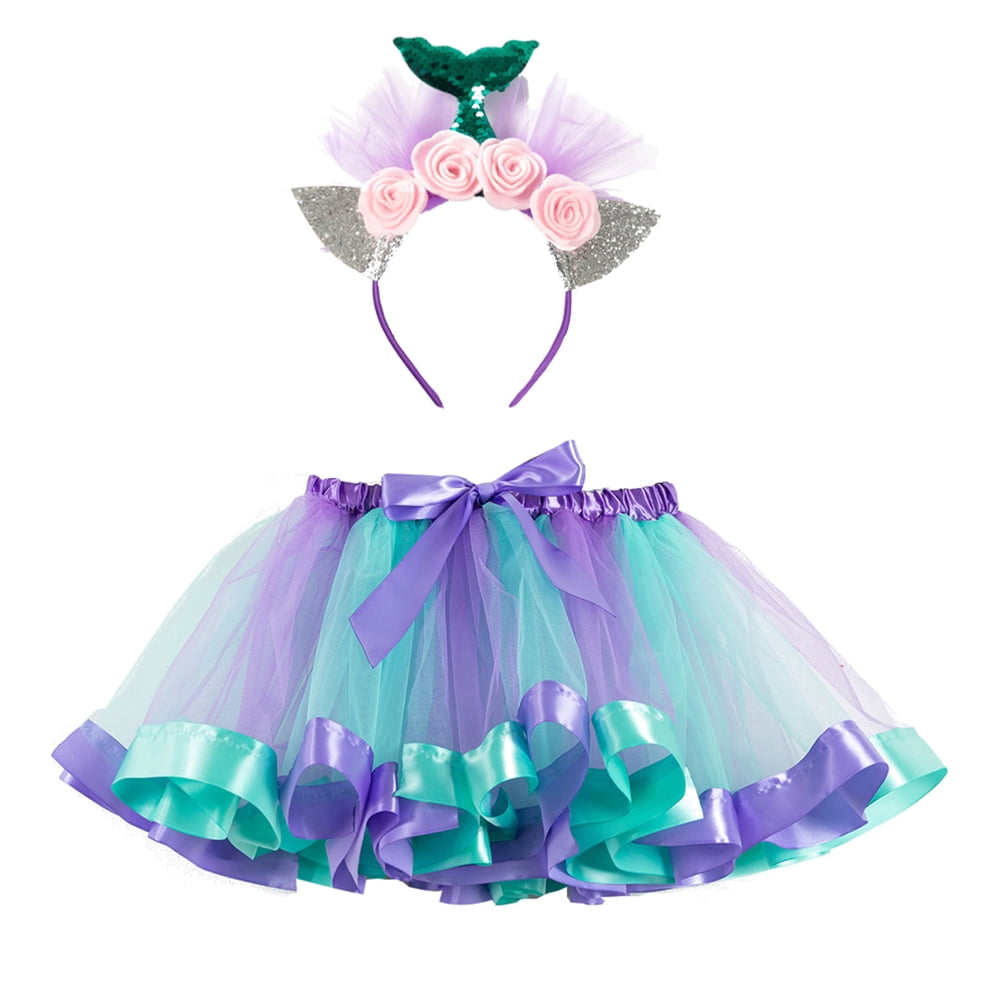 little mermaid tutu dress walmart
