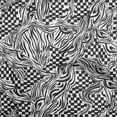 thumbnail image 1 of oneOone Cotton Flex Black Fabric Abstracts Sewing Craft Projects Fabric Prints By Yard 40 Inch Wide, 1 of 4