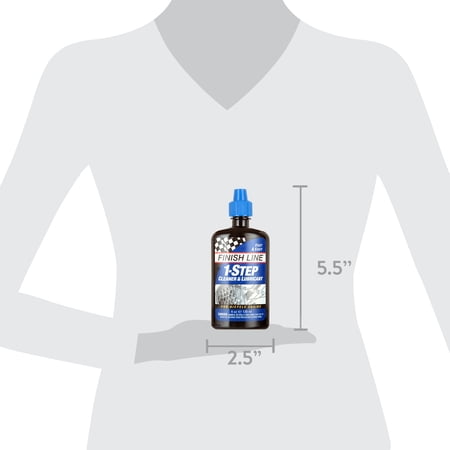 (即納)FINISH LINE フィニッシュライン 1-Step Cleaner &amp; Lubricant 1ステップ クリーナー＆ルーブ 120ml(TOS04001)(0036121005037)