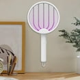 GZHCGSM Flying Insect Trap Fly Swatter Electric Electric Rechargeable