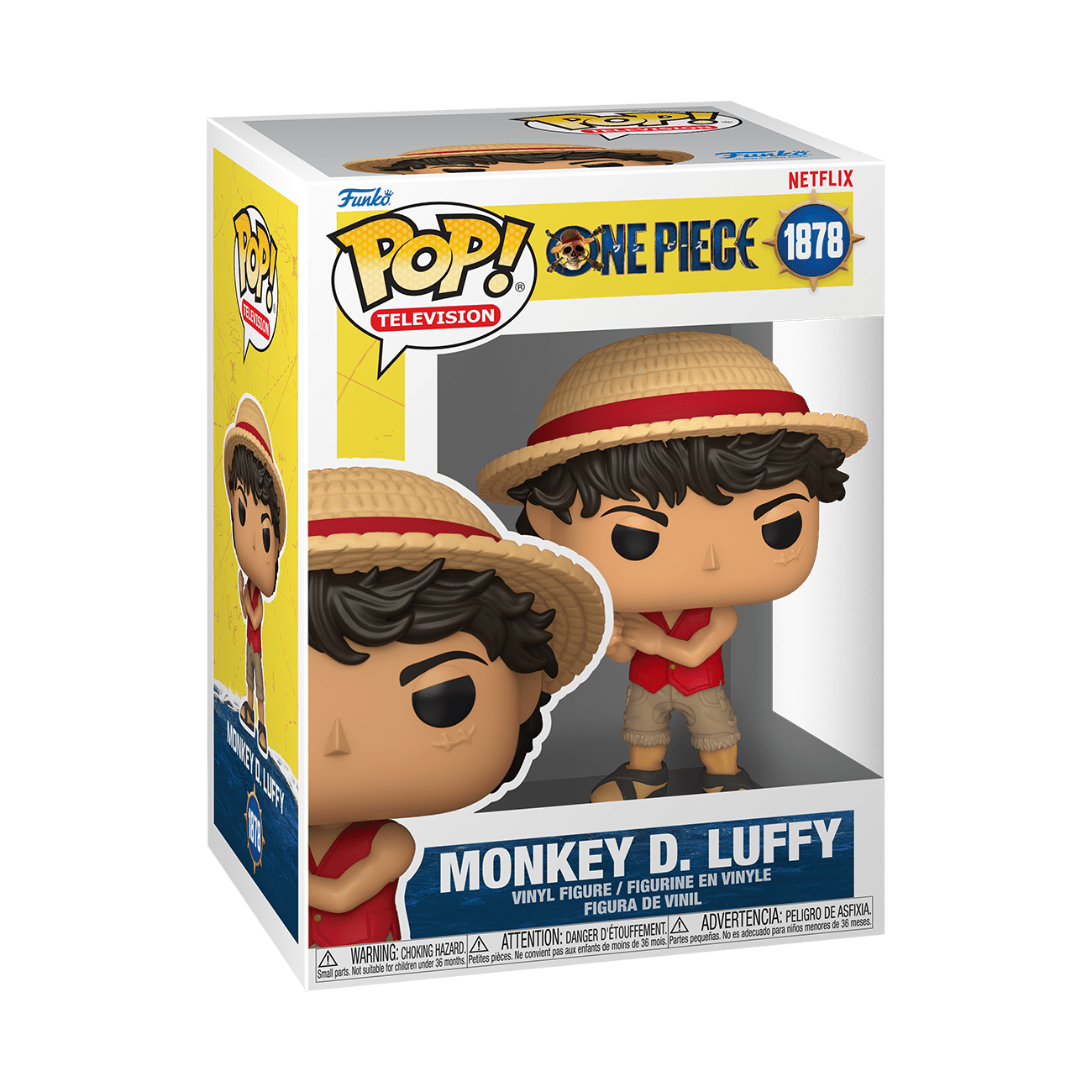 Funko POP TV: One Piece - Monkey D. Luffy Collectible Vinyl Figure
