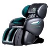 NFL Miami Dolphins Electric Full Body Shiatsu Massage Chair Foot Roller Zero Gravity w/Heat